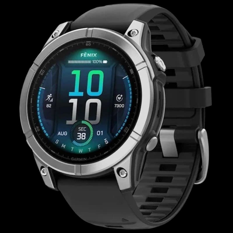 Garmin Fenix E 47mm Acero Negro - Reloj Inteligente