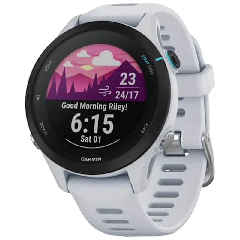 Garmin Forerunner 255S Music Blanco - Reloj inteligente - Ítem