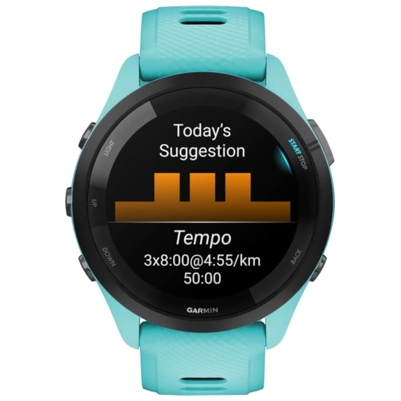 Garmin Forerunner 265 Turquesa/Preto - Relógio inteligente - Item3