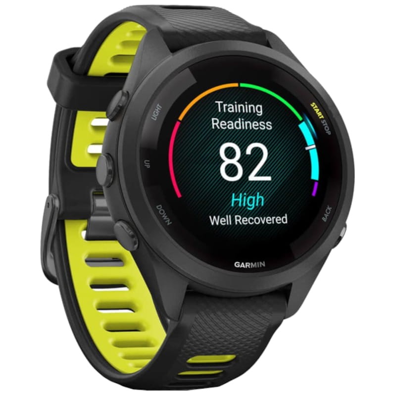 Garmin Forerunner 265S GPS Preto/Amarelo – Relógio inteligente - Item1