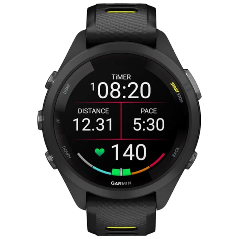 Garmin Forerunner 265S GPS Preto/Amarelo – Relógio inteligente - Item2
