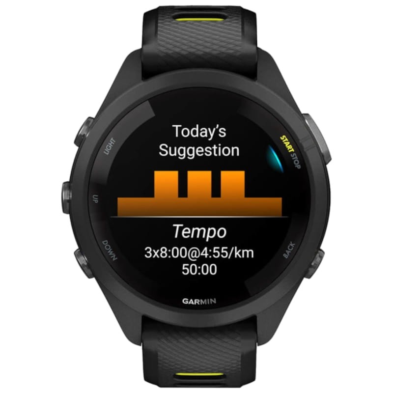 Garmin Forerunner 265S GPS Preto/Amarelo – Relógio inteligente - Item3