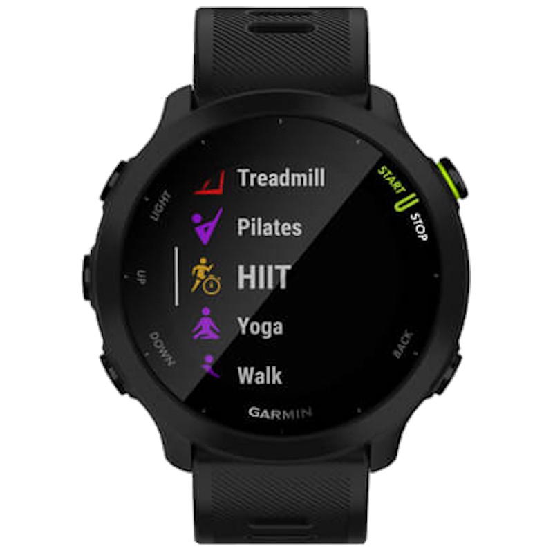 Garmin Forerunner 55 Reloj GPS pulsómetro muñeca negro