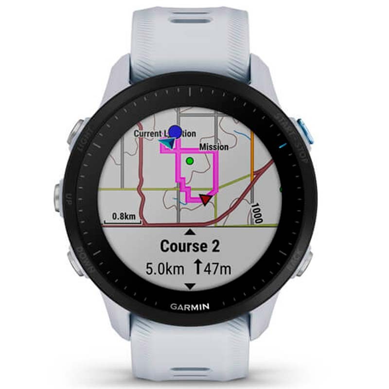 Reloj inteligente Garmin Furerunner 955 Blanco - Ítem2