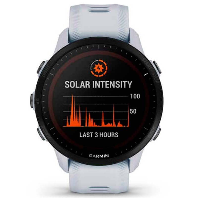 Montre Connectée Garmin Furerunner 955 Solar Blanc - Ítem1