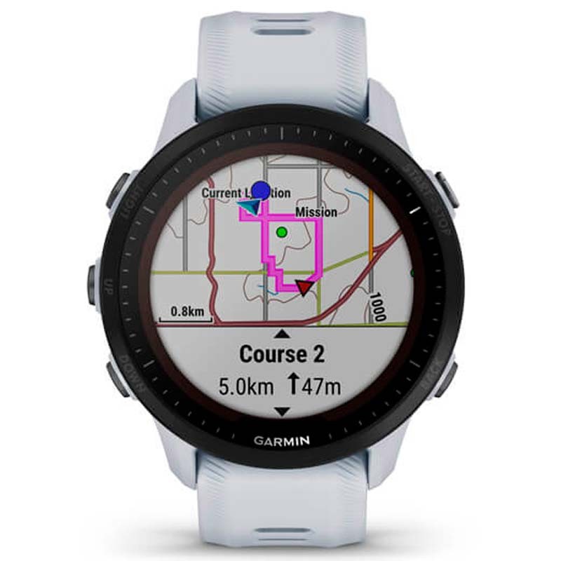 Montre Connectée Garmin Furerunner 955 Solar Blanc - Ítem2