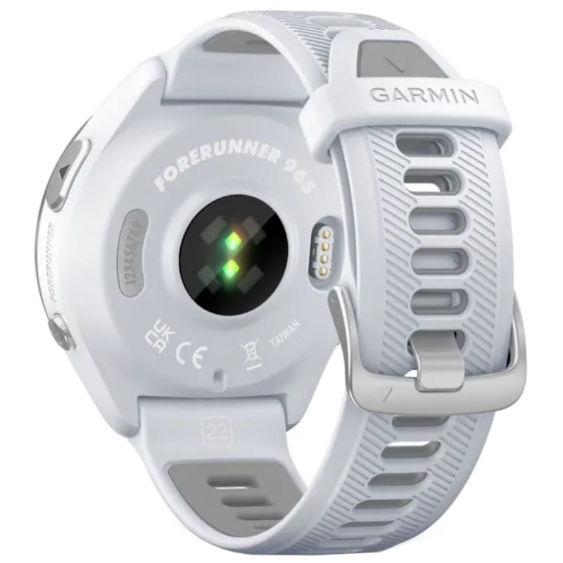 Garmin Forerunner 55 (blanco) - Reloj inteligente con GPS para correr, con  protectores de vidrio templado y cargador portátil PlayBetter - Reloj de
