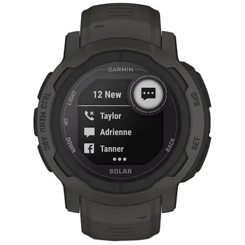 Garmin Instinct 2 Solar Negro GPS con Correa 45mm - Reloj inteligente - Ítem7