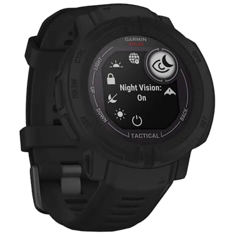 Garmin Instinct 2 - Edición Solar Tactical - 45mm - Negro