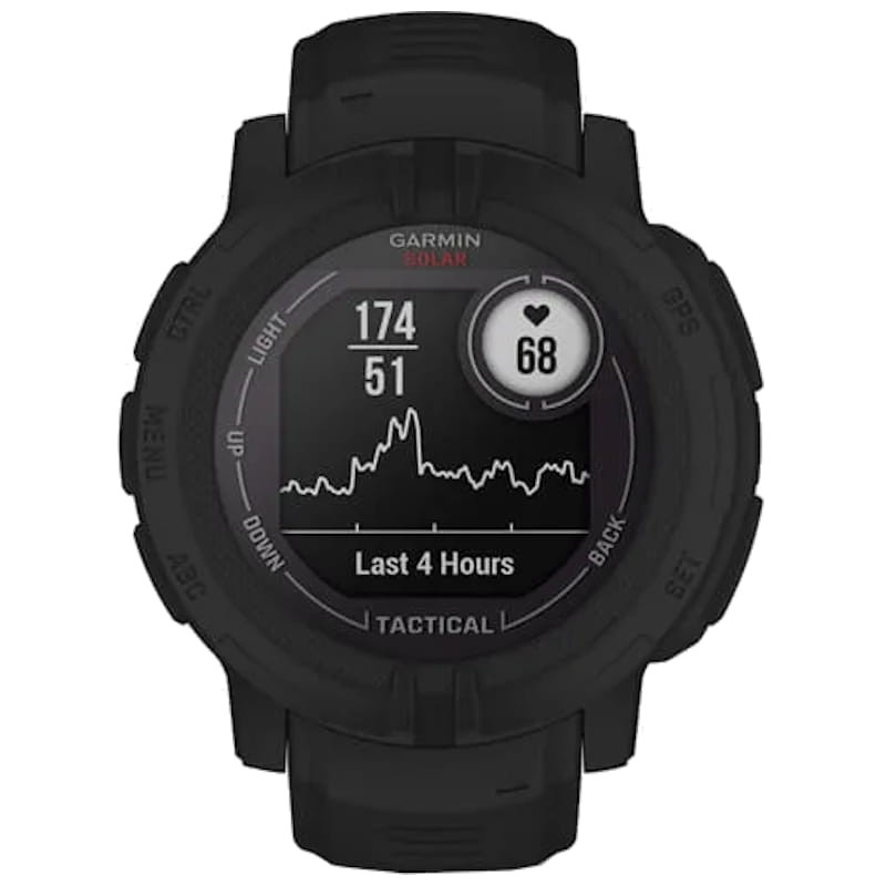 Reloj inteligente Garmin Instinct 2 45mm Solar Tactical Edition Negro - Ítem6