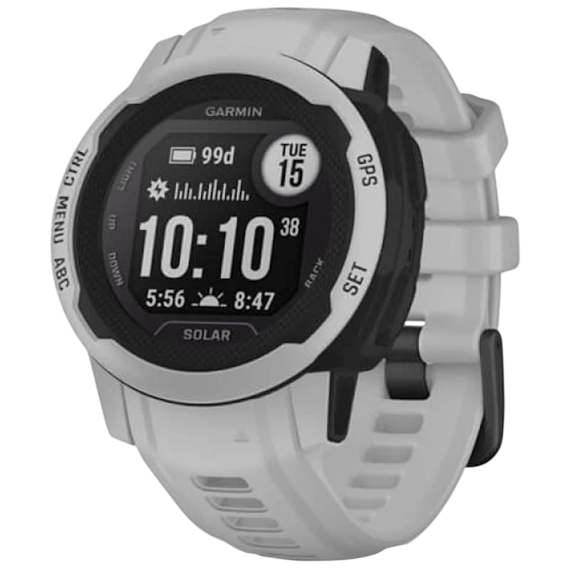 Garmin Instinct 2S Solar Cinza GPS com Correia de 40 mm - Relógio Inteligente - Classe A Refurbished - Item