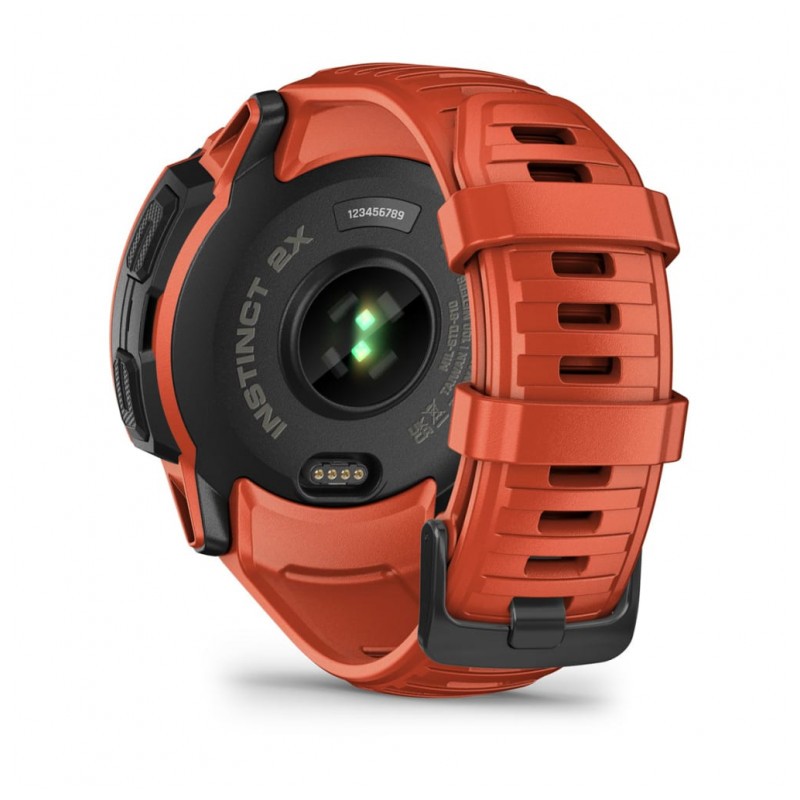 Reloj inteligente Garmin Instinct 2X Solar 50mm Rojo - Ítem4