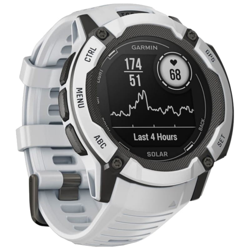 Garmin Instinct 2X Solar 50mm Blanco - Reloj inteligente con GPS - Ítem1