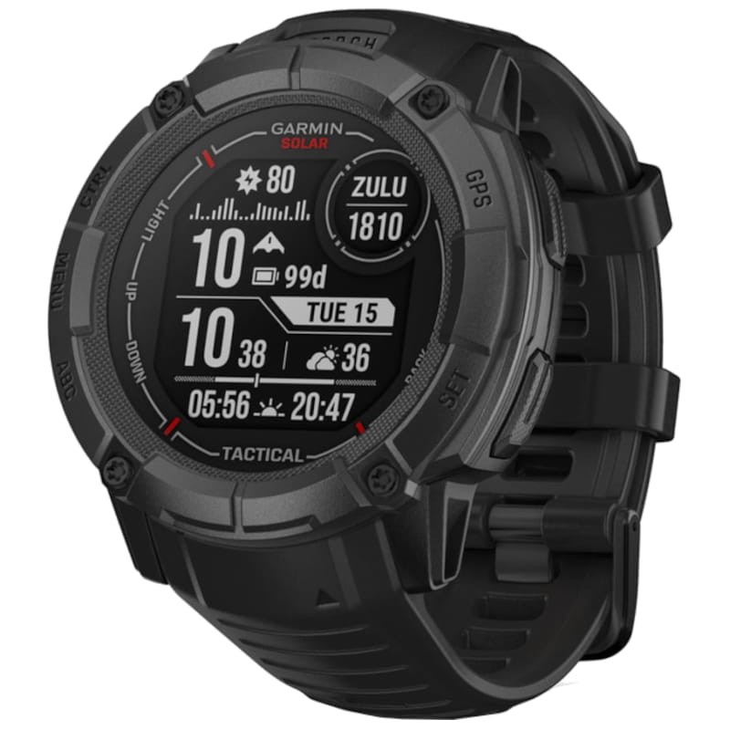 Garmin Instinct 2X Solar Tactical Edition 50mm Negro - Reloj inteligente con GPS - Ítem