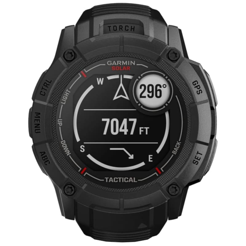 Garmin Instinct 2X Solar Tactical Edition 50mm Negro - Reloj inteligente con GPS - Ítem2