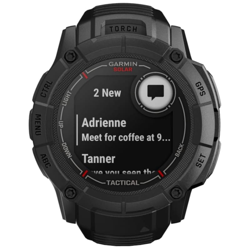 Garmin Instinct 2X Solar Tactical Edition 50mm Negro - Reloj inteligente con GPS - Ítem5