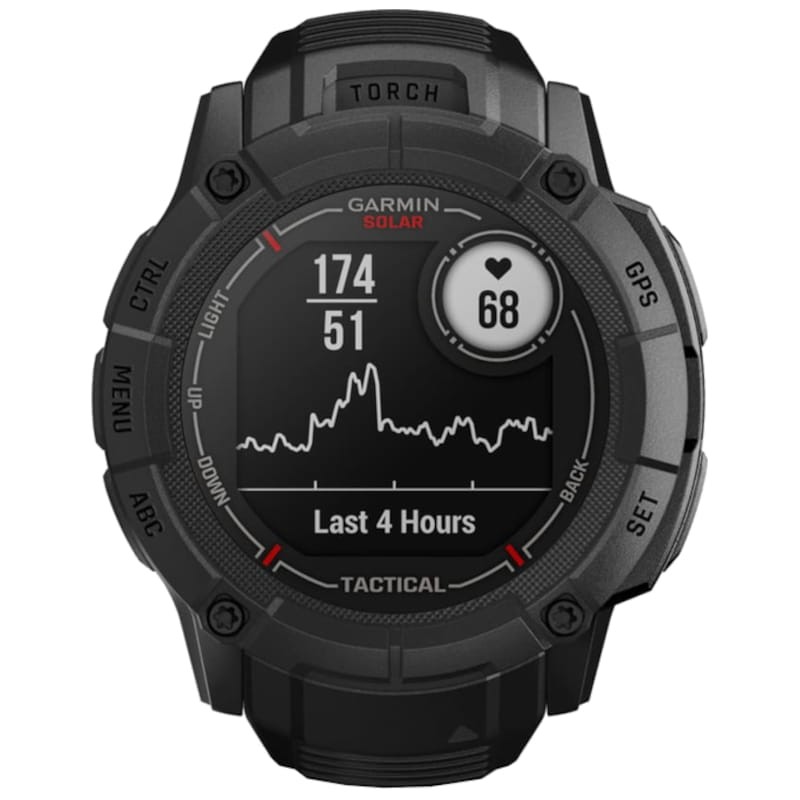Garmin Instinct 2X Solar Tactical Edition 50mm Negro - Reloj inteligente con GPS - Ítem6