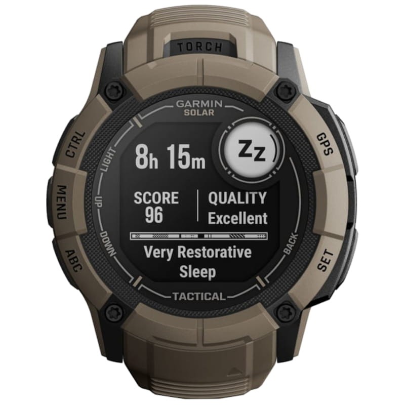 Garmin Instinct 2X Solar Tactical Edition 50mm Marrón - Reloj inteligente con GPS - Ítem2