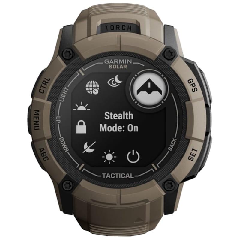 Garmin Instinct 2X Solar Tactical Edition 50mm Marrón - Reloj inteligente con GPS - Ítem4