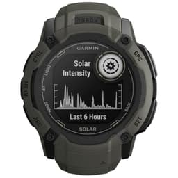 Garmin Instinct 2X Solar 1.1 Green GPS - Montre intelligente à chargement solaire