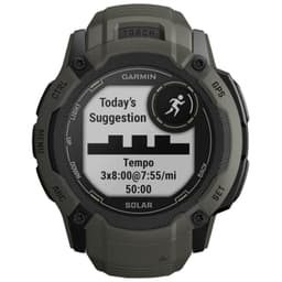 Garmin Instinct 2X Solar 1.1 Vert GPS - Montre connectée