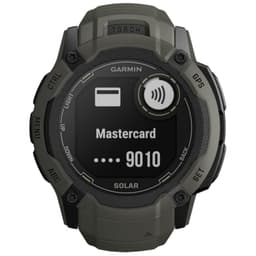 Garmin Instinct 2X Solar 1.1 Green GPS - Montre connectée de paiement avec NFC
