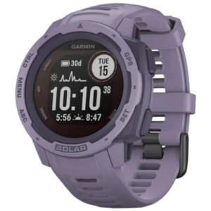 Garmin Instinct Solar Coral Púrpura GPS - Reloj Inteligente