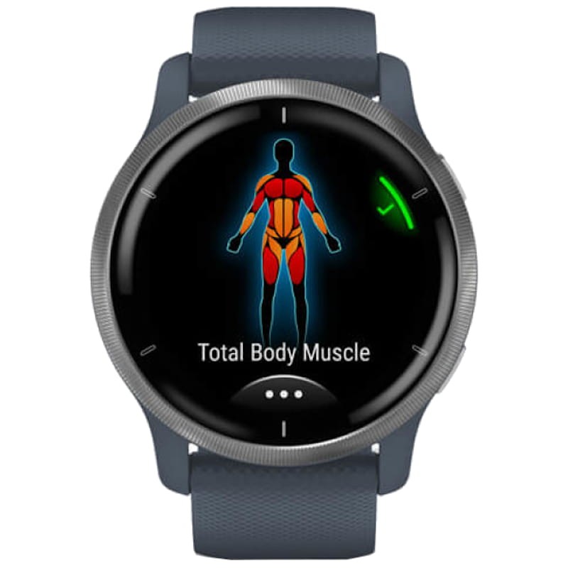 Garmin Venu 2 Azul Granito y Plata - Reloj inteligente - Ítem4