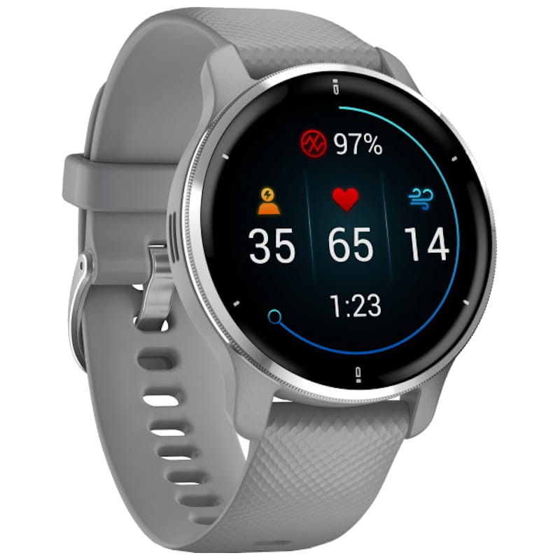 Garmin Venu 2 Plus Cinzento Prata - Relógio inteligente - Item1