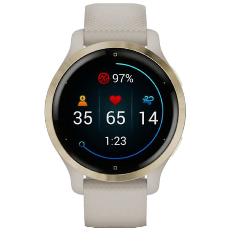 Garmin Venu 2S Blanco Rosa Dorado - Reloj inteligente - Ítem1