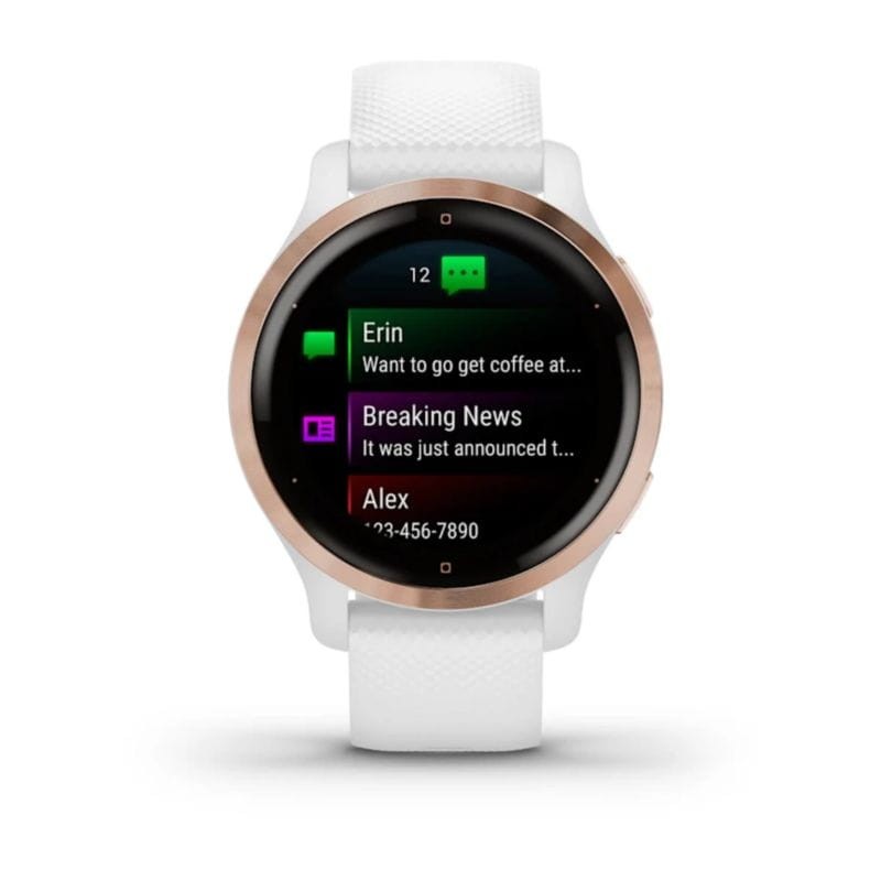 Garmin Venu 2S Blanco Rosa Dorado - Reloj inteligente - Ítem1