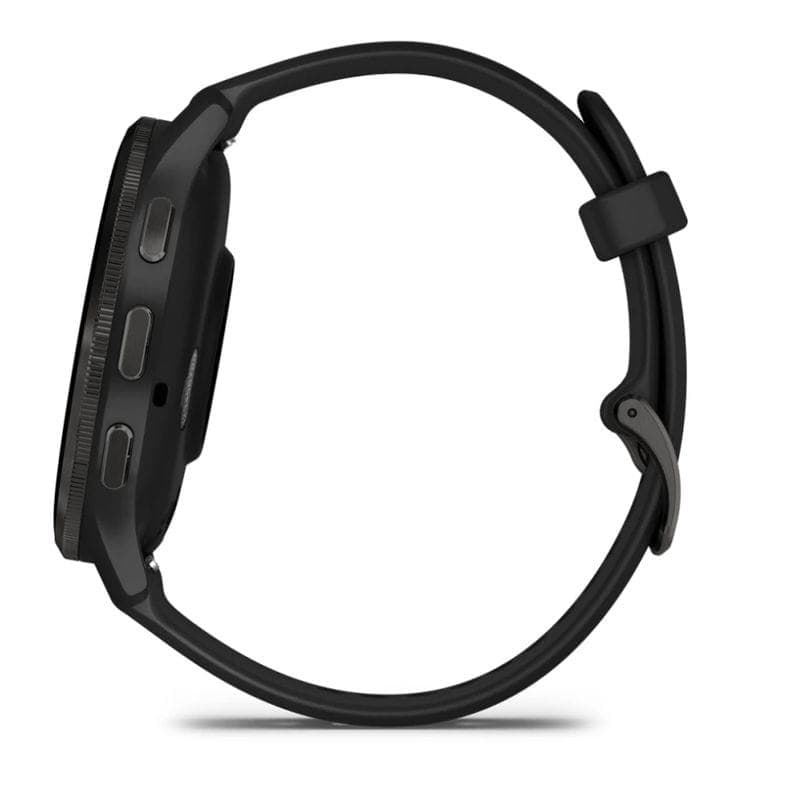 Lateral derecho de Garmin Venu 3 Negro - Reloj inteligente