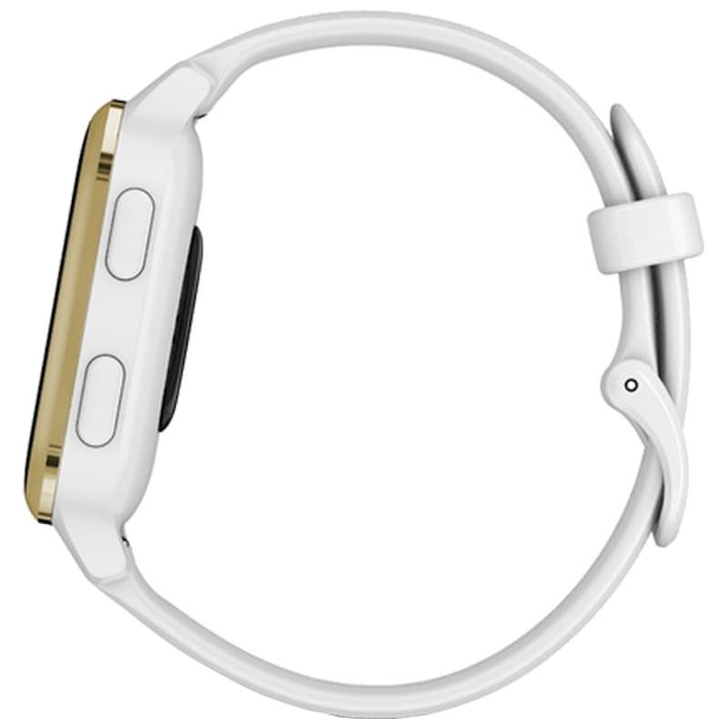 Garmin Venu Sq, Montre connectée GPS avec écran tactile lumineux Jusqu'à 6  jours d'autonomie, bracelet gris 