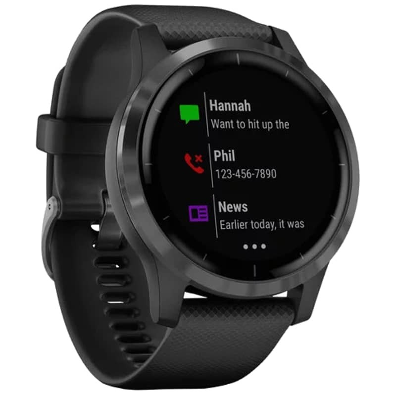 Garmin Vivoactive 4 Negro / Correa Negra 45mm - Ítem1