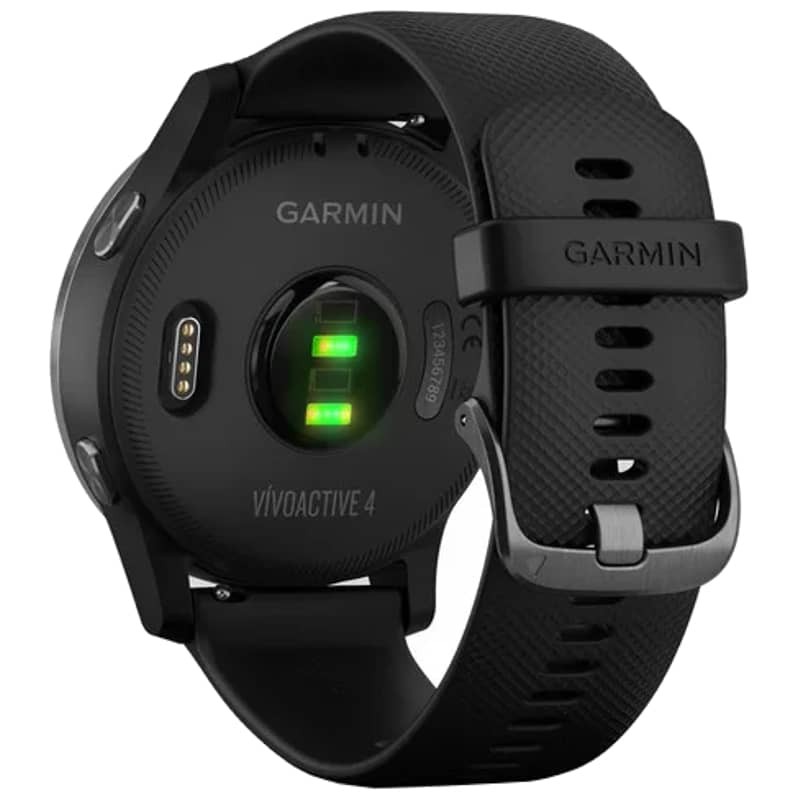 Garmin Vivoactive 4 Negro / Correa Negra 45mm - Ítem6