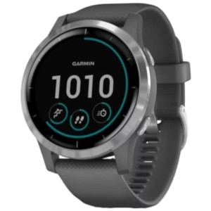 Garmin Vivoactive 4 Plata / Correa Gris 45mm