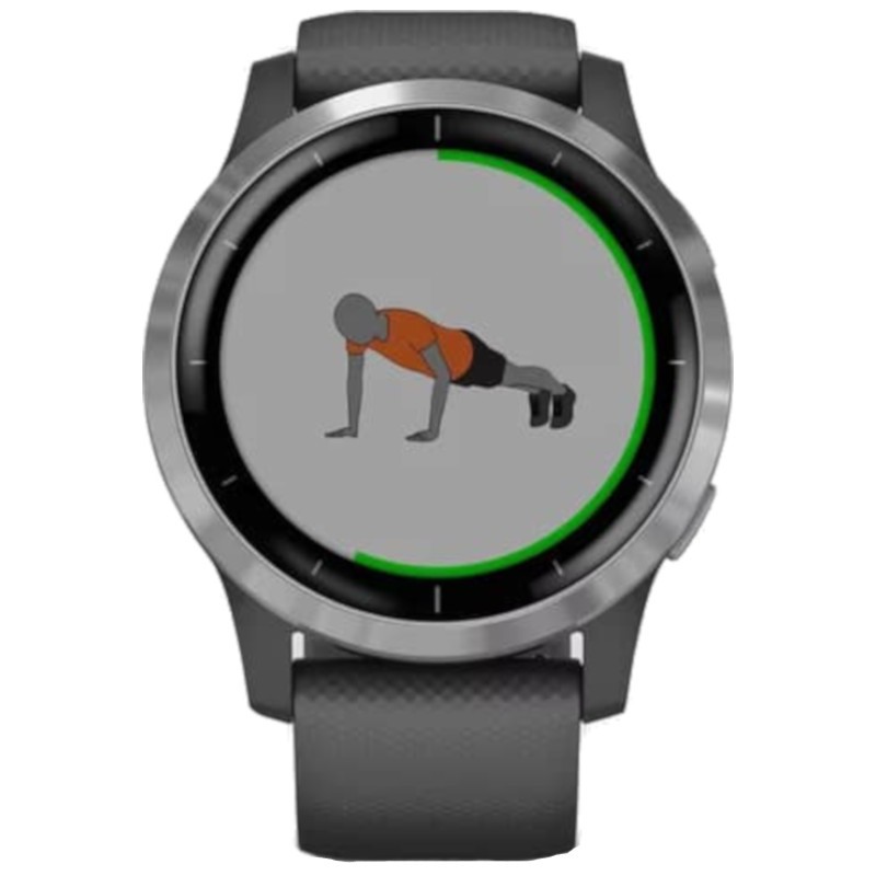 Garmin Vivoactive 4 Prateado / Pulseira Cinzenta 45mm - Item4