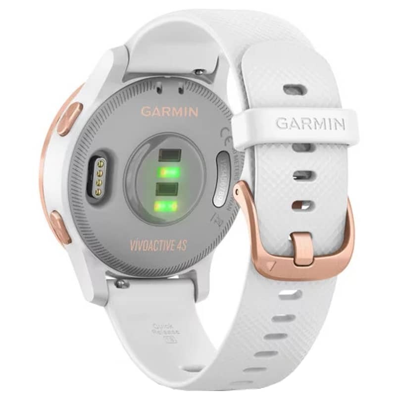 Comprar Garmin Vivoactive 4s Dorado Rose Correa Blanca 40mm PowerPlanetOnline