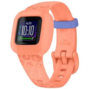 Monitor de ejercicio para niños Garmin vívofit jr. 3 Melocotón