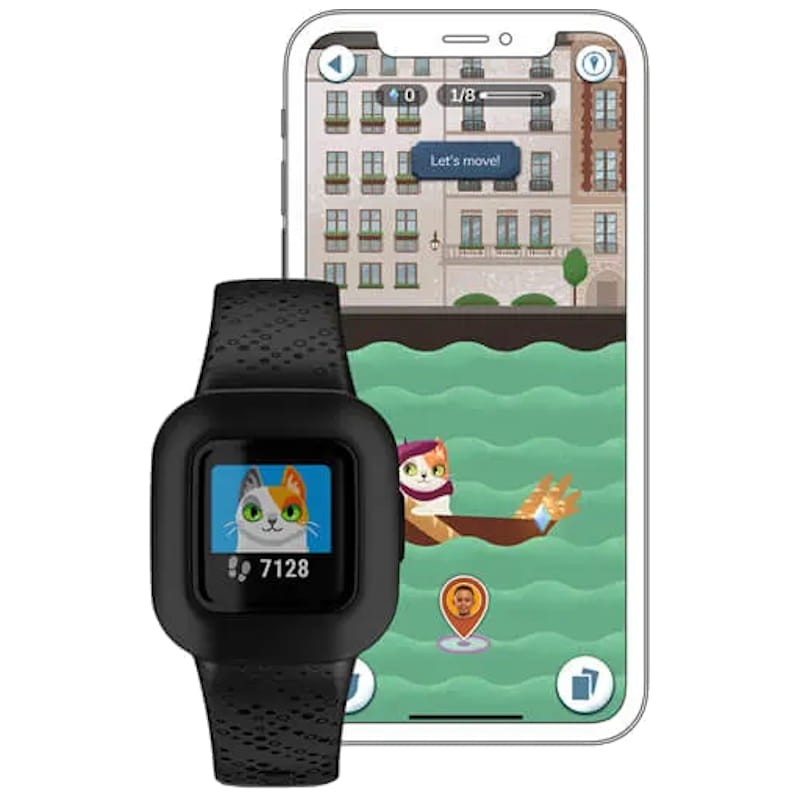 Bracelet d'activité pour enfants Garmin vívofit jr. 3 Noir - Ítem4