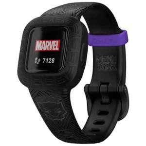 Monitor de fitness para crianças Garmin vívofit jr. 3 Black Panther