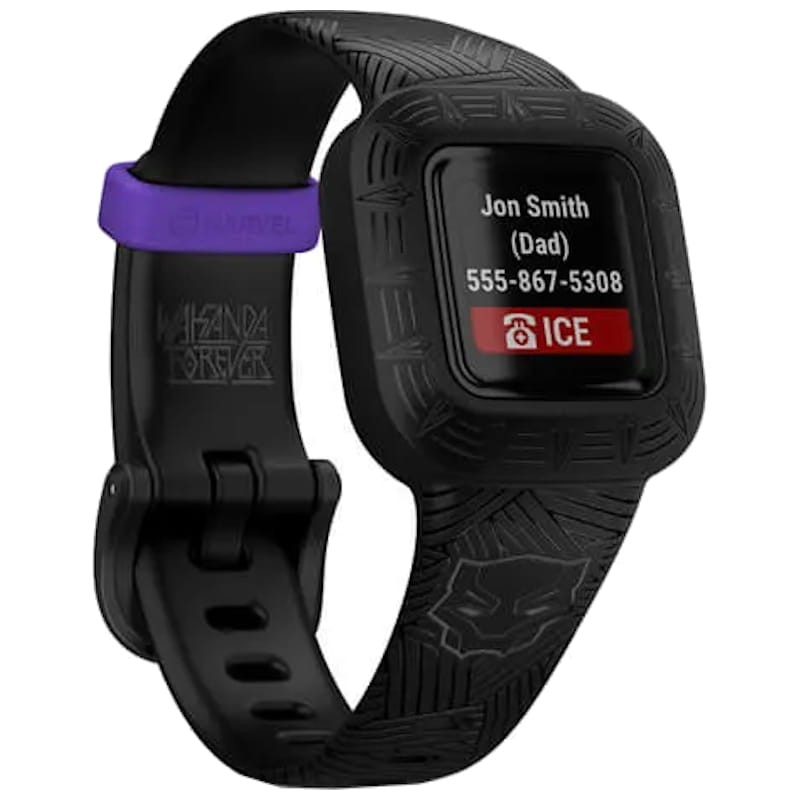 Monitor de ejercicio para niños Garmin vívofit jr. 3 Black Panther - Ítem1