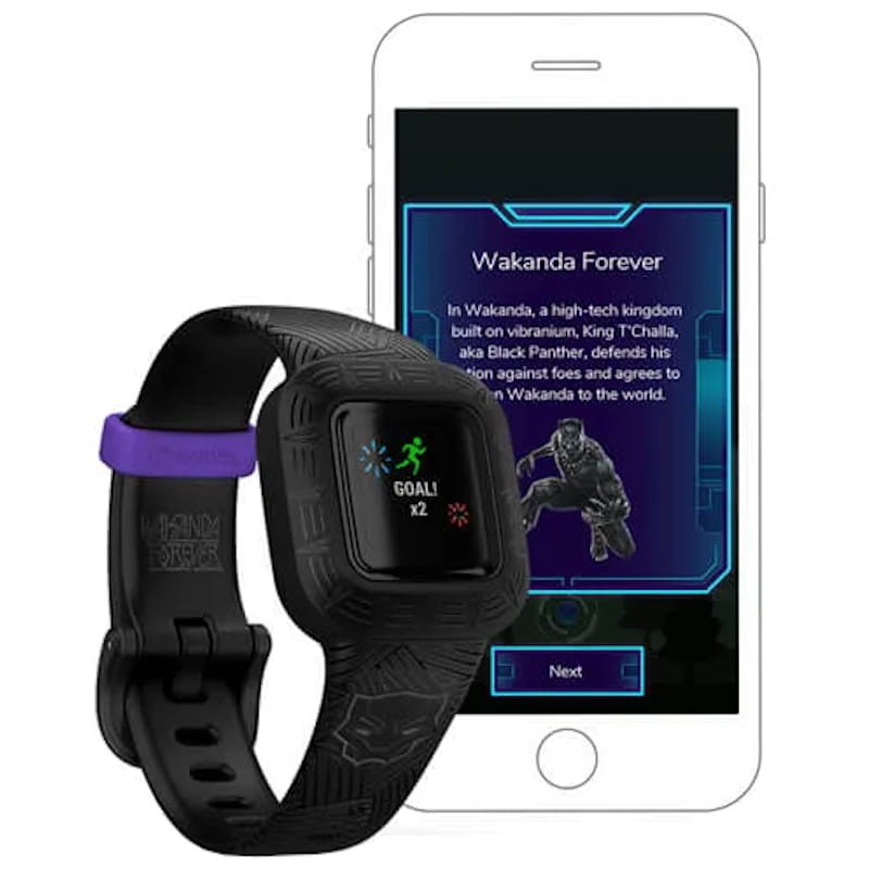 Monitor de ejercicio para niños Garmin vívofit jr. 3 Black Panther - Ítem3
