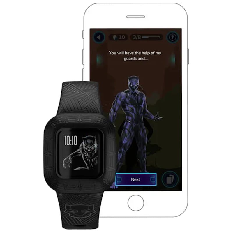 Monitor de fitness para crianças Garmin vívofit jr. 3 Black Panther - Item4