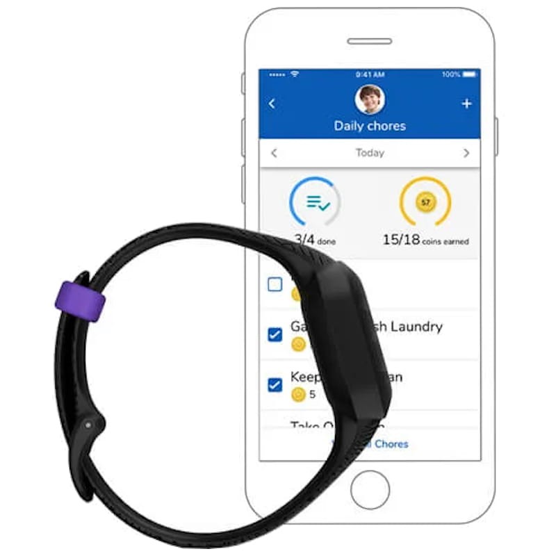 Monitor de ejercicio para niños Garmin vívofit jr. 3 Black Panther - Ítem5