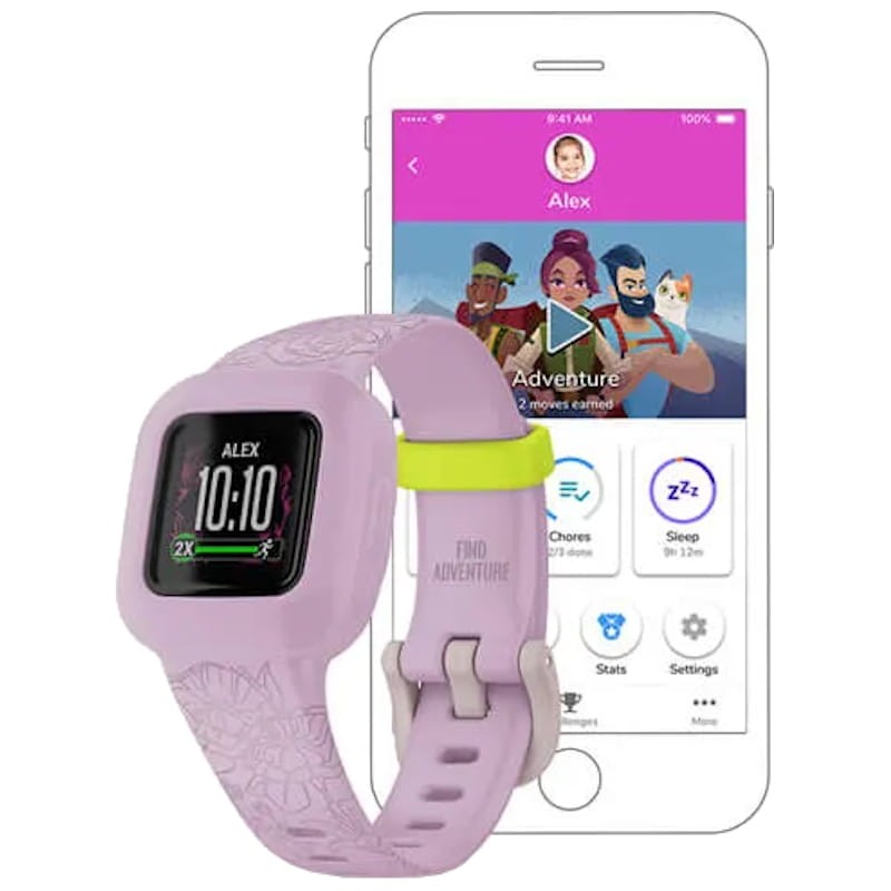 Garmin vívofit jr. 3 Rosa - Monitor de ejercicio para niños - Ítem2