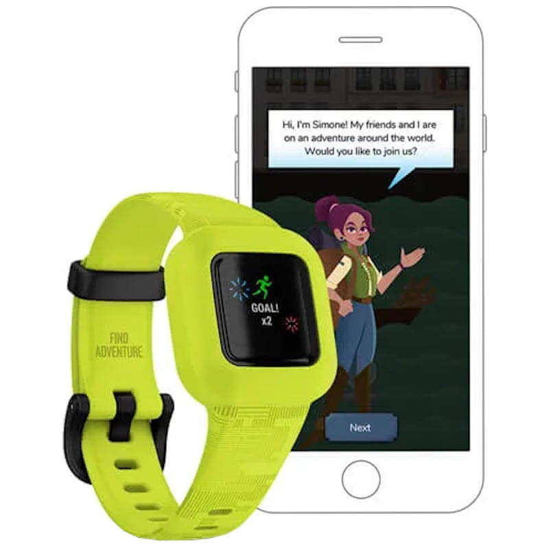 Monitor de fitness para crianças Garmin vívofit jr. 3 Verde - Item3