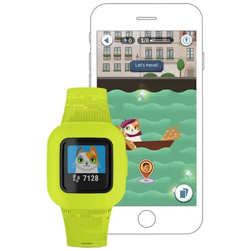 Monitor de fitness para crianças Garmin vívofit jr. 3 Verde - Item4