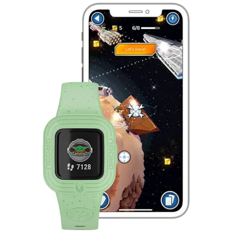Bracelet d'activité pour enfants Garmin vívofit jr. 3 Grogu - Ítem4