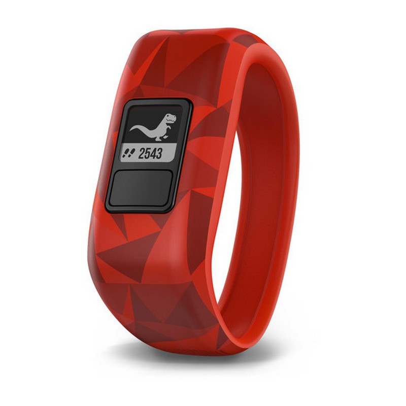 Garmin Vívofit JR Vermelho Lava - Smartband especial para crianças com lentes interativas programáveis